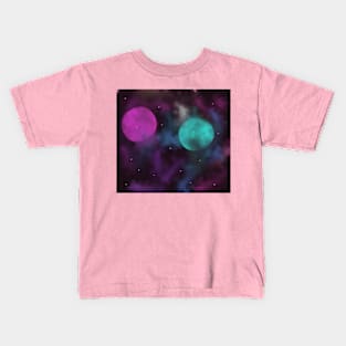 Galaxy design Kids T-Shirt